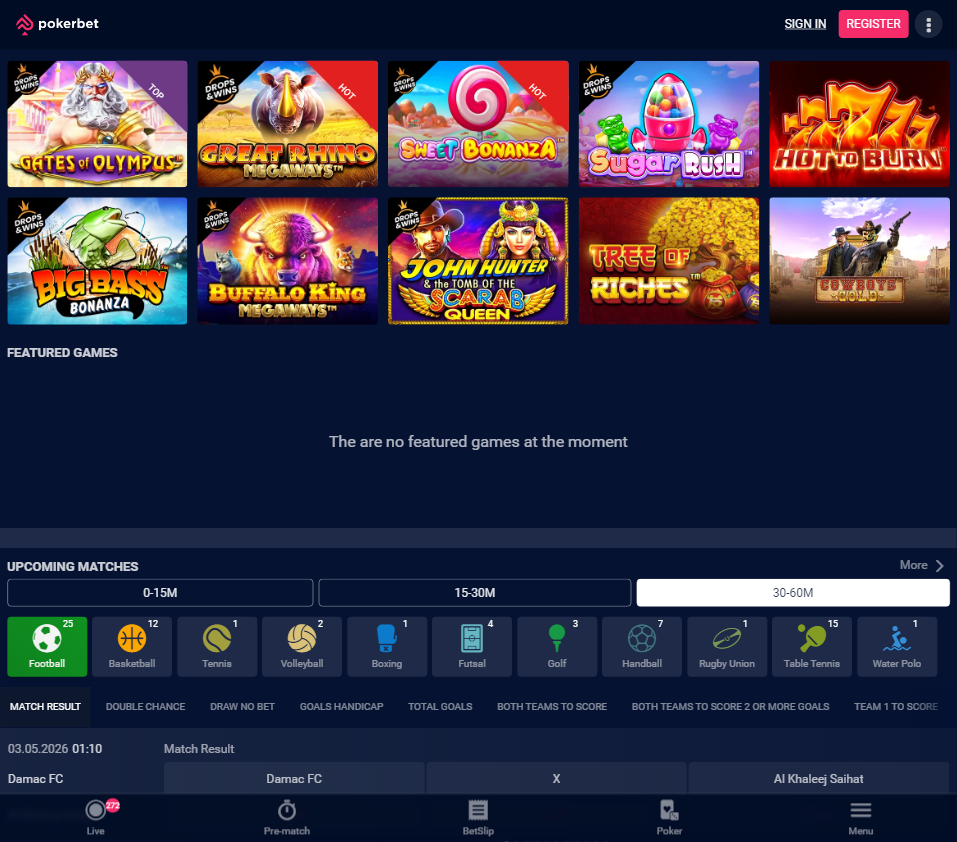 PokerBet slide1